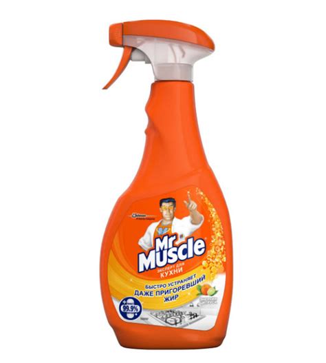 Мистер Мускул Mr. Muscle - Средство чистящее для кухни Энергия цитруса ...