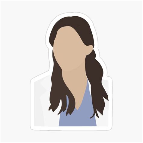 Dr Lexie Grey Sticker By Keira Paigeee In Lexie Grey Greys