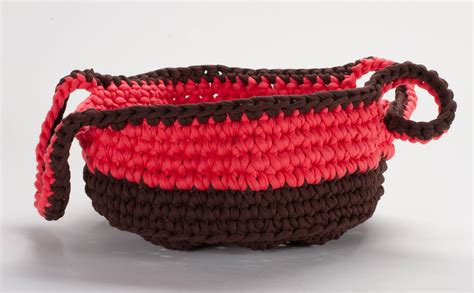 knitted basket