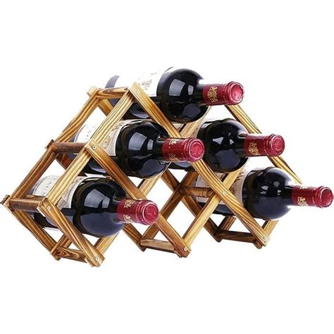 Casier Vin En Bois Pr Sentoir Vin Pliable Tag Re Vin