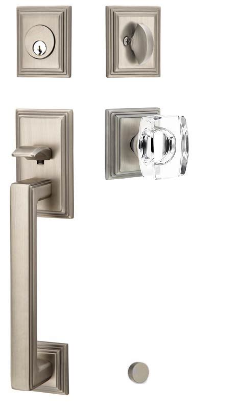 Emtek Door Hardware Emtek Hamden Entrance Handleset