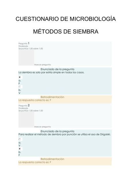 P4 Microbiología Métodos De Siembra Briggitte Yamilé Suarez