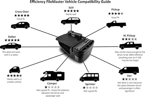 Autoexec Aue Efficiency Filemaster Car Desk Grey Finish Ebay