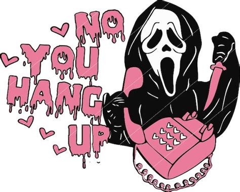 Scream svg Ghost face svg Scream You Hang up SVG Scream ghost Etsy México