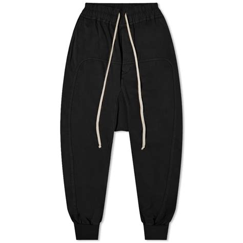 Rick Owens Drkshdw Prisoner Drawstring Pant Black End