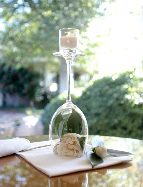 Wine Glass Centerpieces Easy Elegant Orange County Register