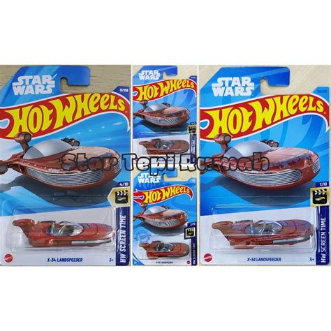 Hot Wheels X Landspeeder Hw Screen Time Star Wars Shopee Malaysia