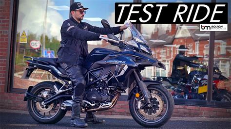 Benelli Trk First Ride Review Youtube