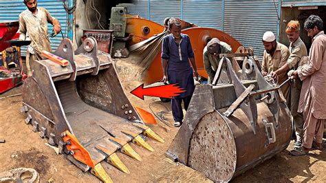 This Complet Process Of Making A New Excavator Bucket Is Called An