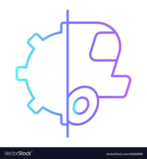 Service Transportation Icons With Purple Blue Vector Image