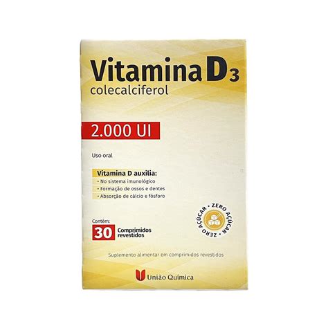 Vitamina D Ui C Psulas Uni O Quimica Na Drogaria Primus