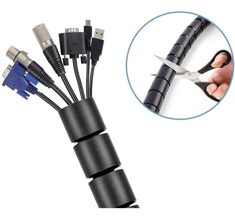 Tubo Organizador Espiral De Cables Radox Mm Mts Mercadolibre