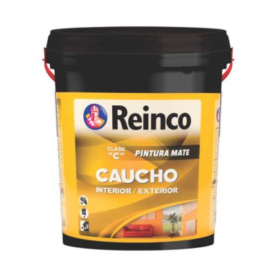 Pintura Caucho Blanco Mate Clase C Reinco Cu Ete Gal Solo En