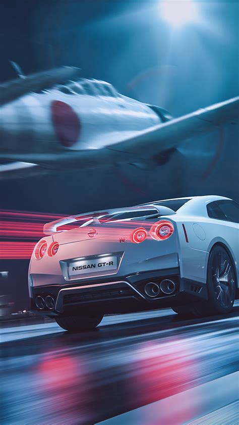 2160x3840 A6m2 Zero With Nissan Gtr Cgi Sony Xperia Xxzz5 Premium Hd