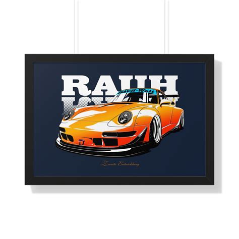 Rwb Porsche 993 Poster Driver Apparel