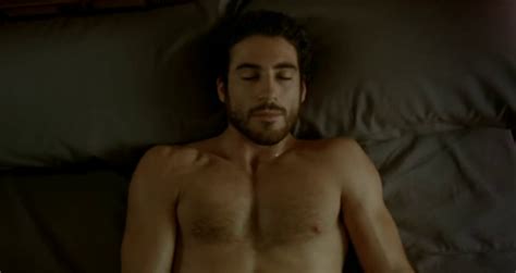 ausCAPS Miguel Ángel Silvestre nude in La distancia