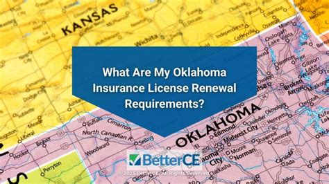 What Are My Oklahoma Insurance License Renewal Requirements Betterce