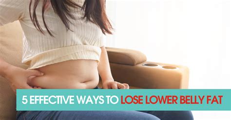 5 Effective Ways To Lose Lower Belly Fat Hypoxi