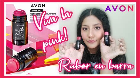 Rubores En Barra Colección Viva La Pink De Avon Avoncosmetics