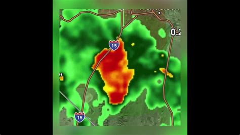 Flash Flood Warning Issued For Thunderstorms Producing Heavy Rain Near Primm Nevada Youtube