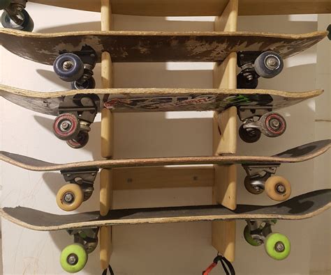 Skateboard Rack : 9 Steps - Instructables