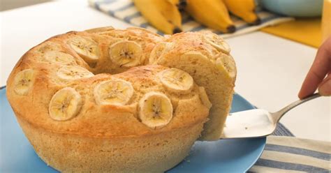 Receita de bolo de banana simples para quem está começando a cozinhar