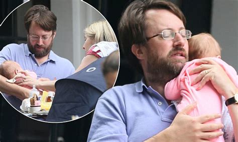 Peep Shows David Mitchell Cradles Two Month Old Baby Daughter Barbara