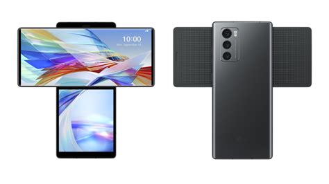 LG presentó su nuevo LG Wing el smartphone con pantalla giratoria