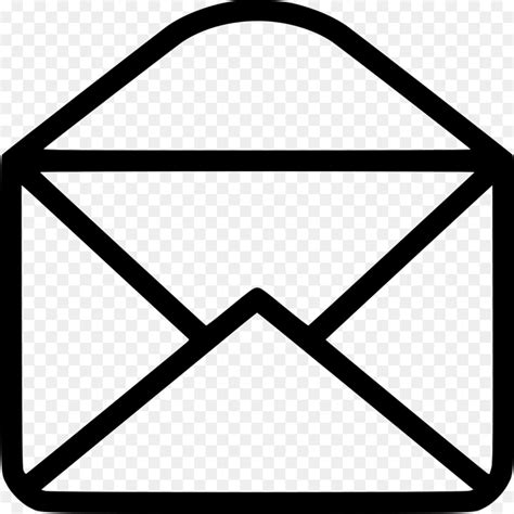 Email Icon Black And White Png