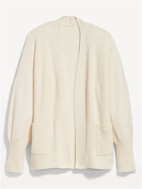 Sosoft Waffle Knit Cocoon Sweater Old Navy