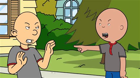 Classic Caillou Beats Up 2 Classic Caillou S Grounded Youtube