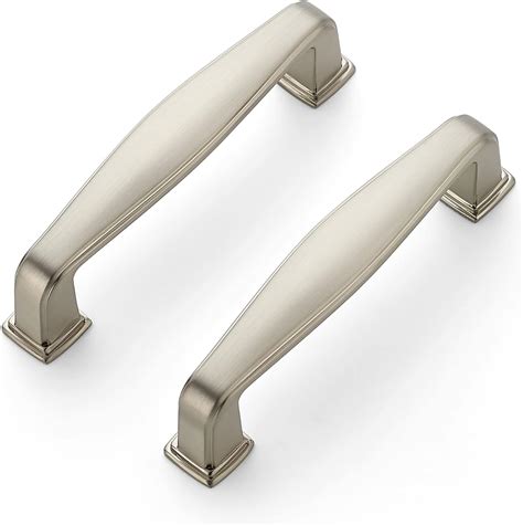 Ravinte 15 Pack Solid 3 Inch Kitchen Cabinet Handles Brushed Nickel