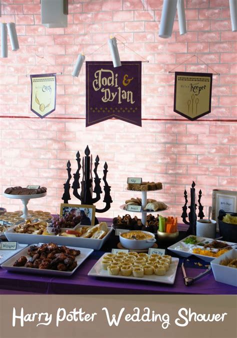 A Very Harry Potter Couples Wedding Shower Harry Potter Bridal