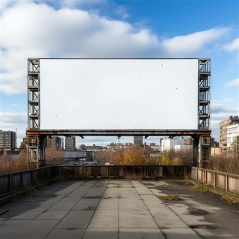 Premium Photo | Blank billboard mockup