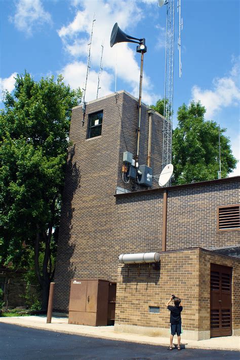 Tornado Siren 8 Aca Hurricane Siren In Black Located At Flickr