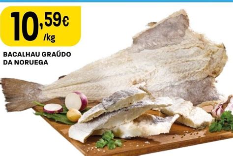 Promoção Bacalhau Graudo Da Noruega 1kg em Intermarché