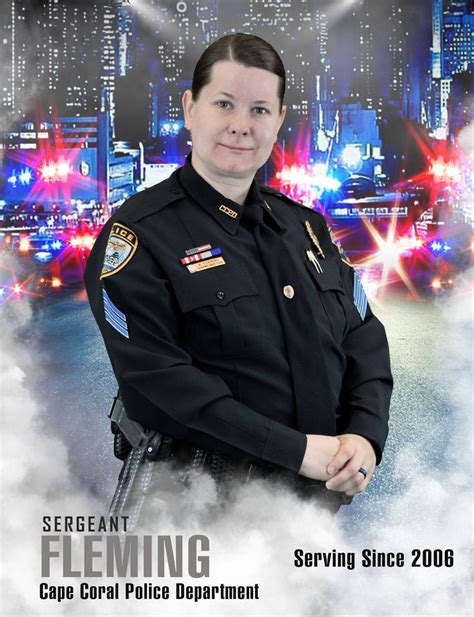 Womens History Month Sergeant Angela Fleming — Cape Coral Police