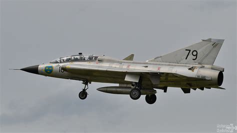 Swedish Airforce Historic Flight Saab Sk C Draken Se Dxp Flickr