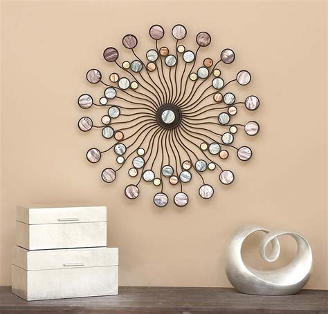 Modern Circles Metal Wall Art Art Home