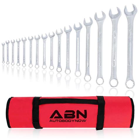 Abn Raised Panel Combination Wrench Set Metric Wrench Set Metric Wrenches Set 6mm 32mm 16pc