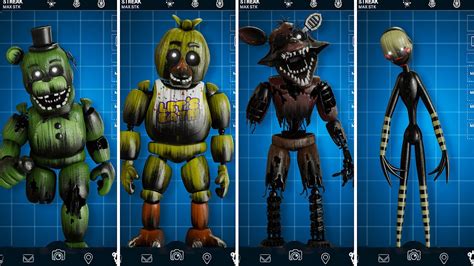 Fnaf Ar Phantom Animatronics Workshop Animations Youtube