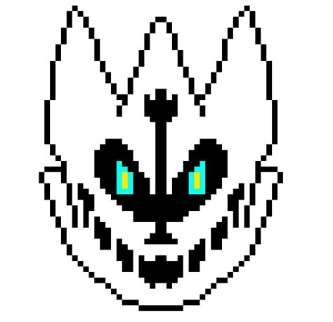 Gaster Blaster Differentshift Pixel Art Maker