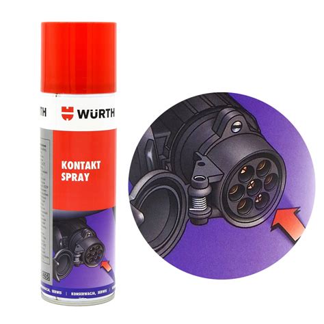 WURTH Spray do Instalacji Elektrycznej KONTAKT Usuwa Wilgoć Konserwuje