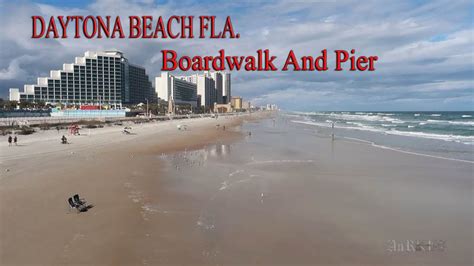 Daytona Beach Florida Boardwalk And Pier A Walking Tour Youtube