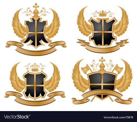 Coat of arms Royalty Free Vector Image - VectorStock