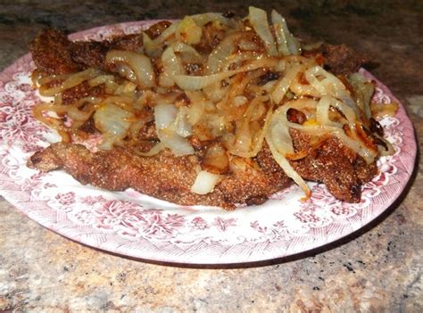 Southern Fried Liver 'n' Onions Recipe | Just A Pinch Recipes