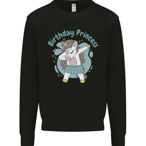 Licorne Anniversaire Princesse 4th 5th 6th 7th 8th Hommes Pull EBay