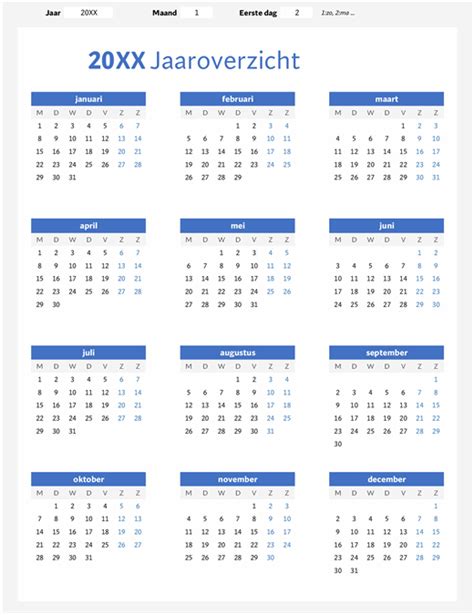 Jaarkalender 2024 Met Weeknummers Printen Image To U