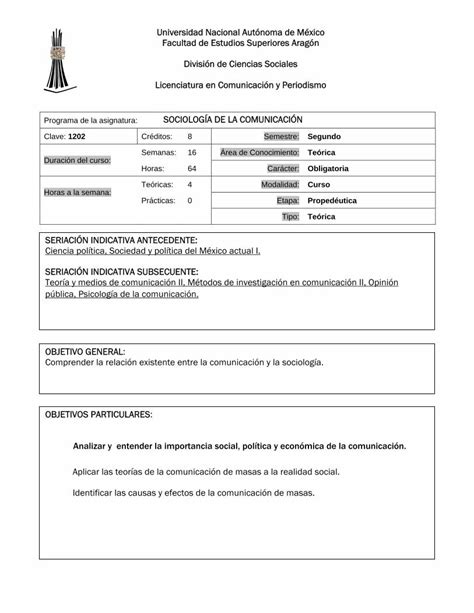 Pdf Sociolog A De La Comunicaci N Pdf Filepara Leer El Pato