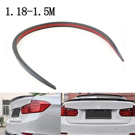 Universal Car Spoiler Soft Sport Spoiler Car Rear Roof Trunk Spoiler